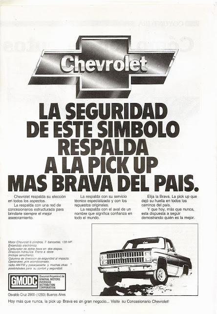 La camioneta Chevrolet de la GMODC La camioneta Chevrolet de la GMODC