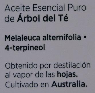 El Aceite Esencial de Árbol del Té de MON – para la piel y el cabello