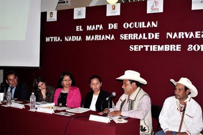 CAUTIVA MAPA DE OCUILAN EN CICLO DE CONFERENCIAS “HISTORIAS DE TOLUCA”