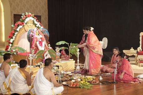 Celebraciones de Swarna Gowri Puja y Ganesh Chaturthi - Sathya Sai Grama, Muddenahalli - 12 y 13 de Septiembre de 2018