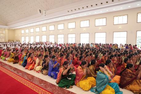 Celebraciones de Swarna Gowri Puja y Ganesh Chaturthi - Sathya Sai Grama, Muddenahalli - 12 y 13 de Septiembre de 2018