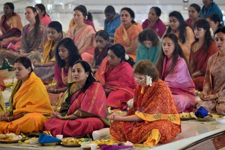 Celebraciones de Swarna Gowri Puja y Ganesh Chaturthi - Sathya Sai Grama, Muddenahalli - 12 y 13 de Septiembre de 2018