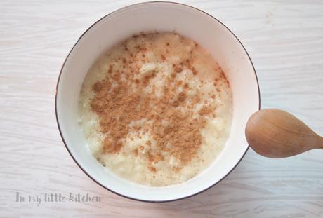 Arroz con leche en crockpot- Rice pudding (with crockpot)