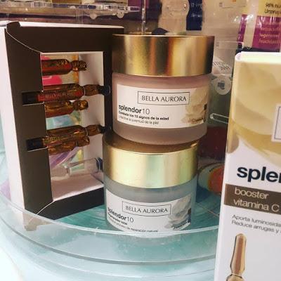 bella aurora, splendor, splendor booster, vitamina c, acido hialuronico, 