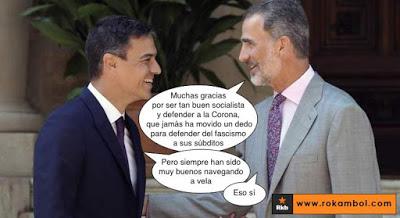 Artistas contra la monarquía, las catas del rey emérito y conatos de tensión frente al Congreso.