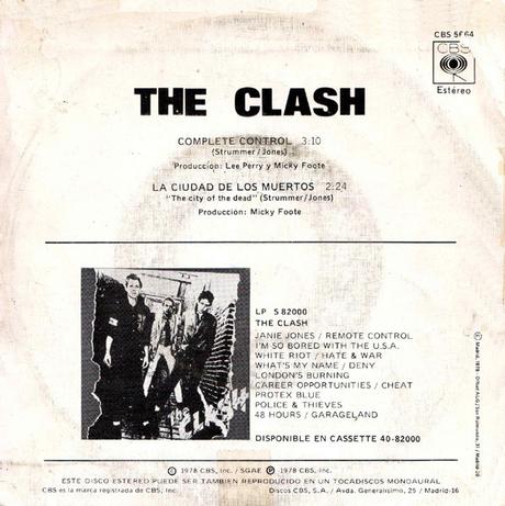 Clash -Complete Control -1978