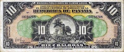 Papel moneda de Panamá