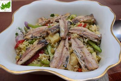 Ensalada de Sardinas con Miel y Limón