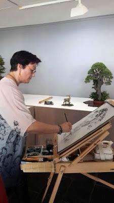 Associacio Bonsái de Vallès en el jardín Botánico Associacio Bonsái de Vallès en el jardín Botánico