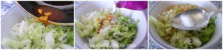 Ensalada de Lechuga al Agua.