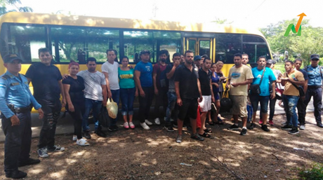 Detenidos en Honduras 21 emigrantes cubanos