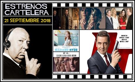 Estrenos de la Semana 21 Septiembre de 2018 y Podcast 5x03 de 