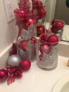 20 Hermosas ideas de cómo decorar un baño en navidad