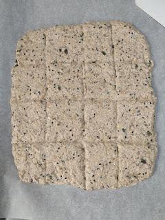 Crackers integrales de espelta y semillas Crackers integrales de espelta y semillas