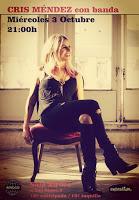 Concierto de Cris Méndez en Siroco