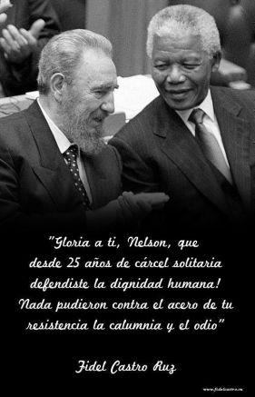 Fidel y Nelson Mandela, una amistad fraternal (+ Fotos)