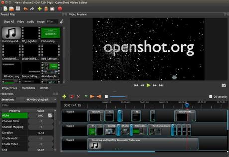 OpenShot 2.4.3 lanzado con estabilidad mejorada - El Blog de HiiARA