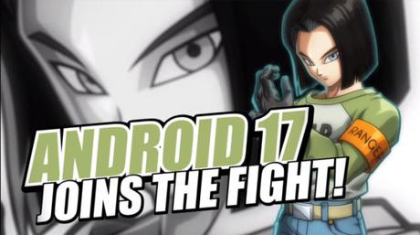 El Androide Número 17 se une a la batalla en Dragon Ball FighterZ