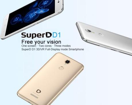 SuperD D1, el teléfono dirigido al VR y 3D SuperD D1, el teléfono dirigido al VR y 3D