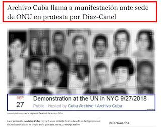 Intentan provocación y show mediático contra delegación cubana a la ONU presidida por Díaz-Canel