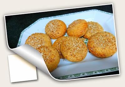 GALLETAS DE QUINOA Y SÉSAMO