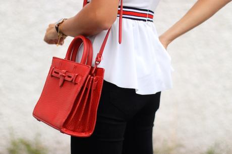 Sporty peplum