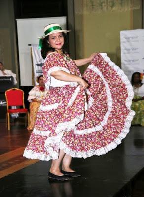 Pollera Chorrerana
