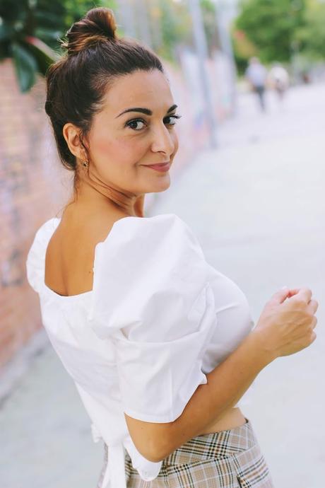 Pantalones de cuadros+top Pantalones de cuadros+top