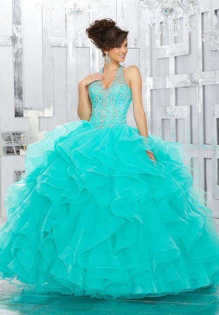 Colores de vestidos de 15 años 2018- Fotos