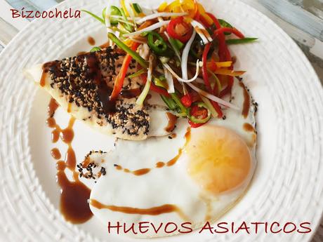 HUEVOS FRITOS SIN ACEITE : ASIÁTICOS