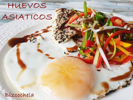 HUEVOS FRITOS SIN ACEITE : ASIÁTICOS