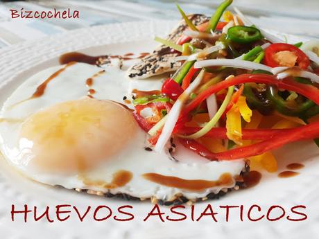 HUEVOS FRITOS SIN ACEITE : ASIÁTICOS