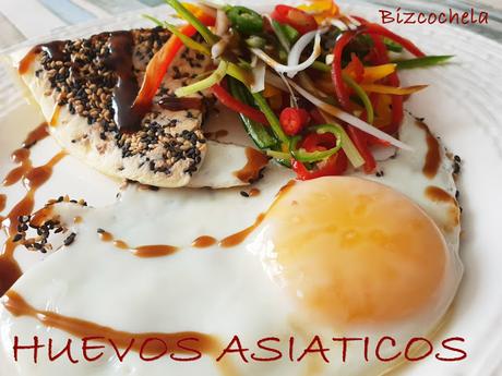 HUEVOS FRITOS SIN ACEITE : ASIÁTICOS