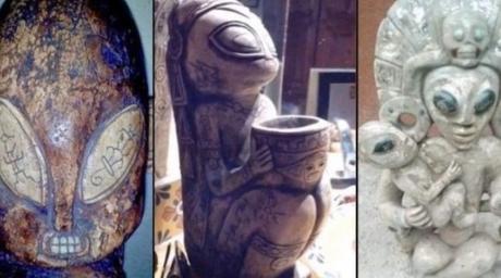 Las piedras de Jada en México muestran extraterrestres y ovni’s