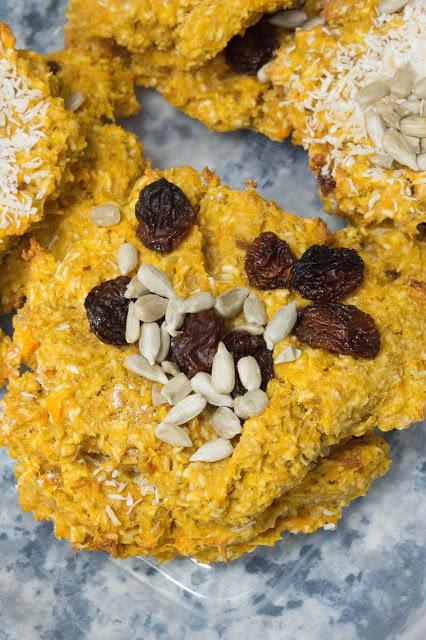Galletas de boniato, coco y dátiles en Thermomix