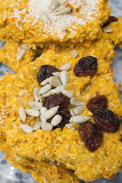 Galletas de boniato, coco y dátiles en Thermomix