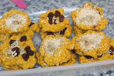 Galletas de boniato, coco y dátiles en Thermomix