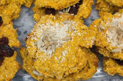 Galletas de boniato, coco y dátiles en Thermomix