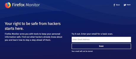 Firefox lanza una herramienta para comprobar si tus datos han sido filtrados o robados