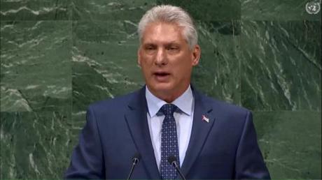 Intervención de Miguel Díaz-Canel en Naciones Unidas