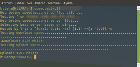 Speedtest en la terminal de Linux - El Blog de HiiARA Speedtest en la terminal de Linux - El Blog de HiiARA