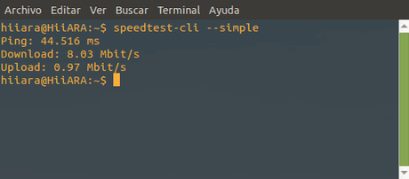 Cómo comprobar la velocidad de tu servicio de Internet mediante línea de comandos en Linux Cómo comprobar la velocidad de tu servicio de Internet mediante línea de comandos en Linux