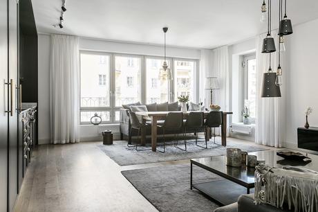 Una decoración de lo más Chic para la cocina.