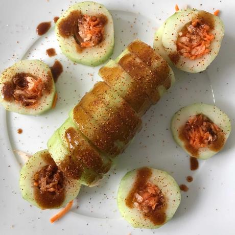 Sushi de pepino