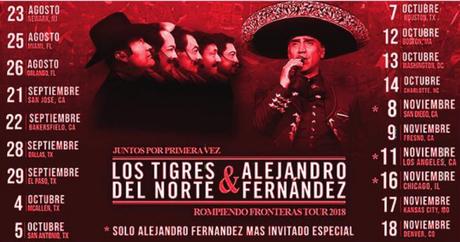 Newwark NJ, Miami, Orlando FL, Hollywood y Chicago rendidos a los pies de Los Tigres del Norte