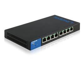 Linksys lanza nuevos switches gigabit Poe