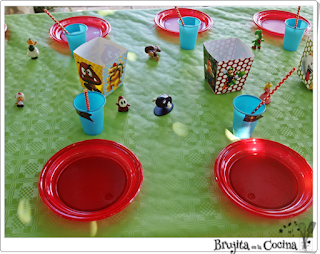 Samuel cumple 5 - Fiesta Mario Bros
