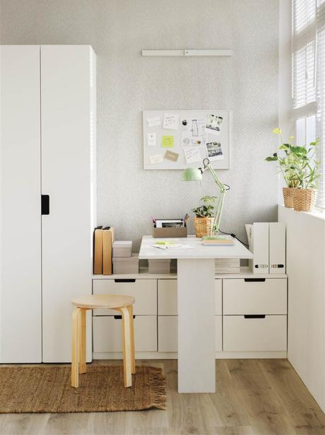 El mismo mueble de IKEA y 3 usos El mismo mueble de IKEA y 3 usos