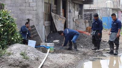 CONSTRUIRÁ CAEM UN SUBCOLECTOR DE DRENAJE EN LA COLONIA VÍCTOR PUEBLA DE TEXCOCO