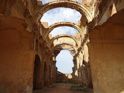 Vista interior del Convento de San Agustín, Belchite Vista interior del Convento de San Agustín, Belchite